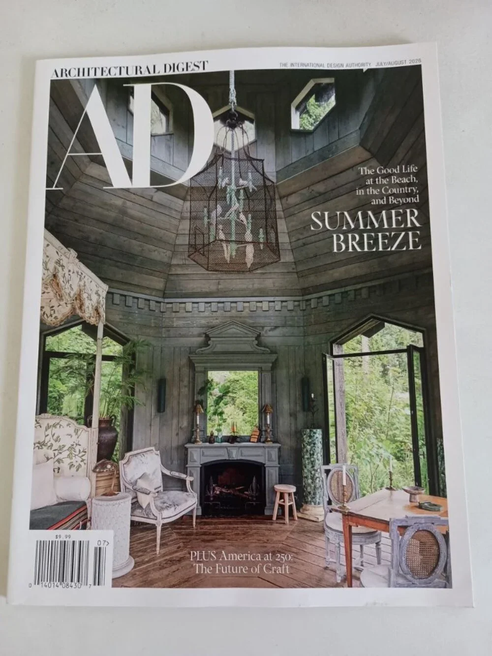 Architectural Digest magazine 5 pack March to July/August 2026